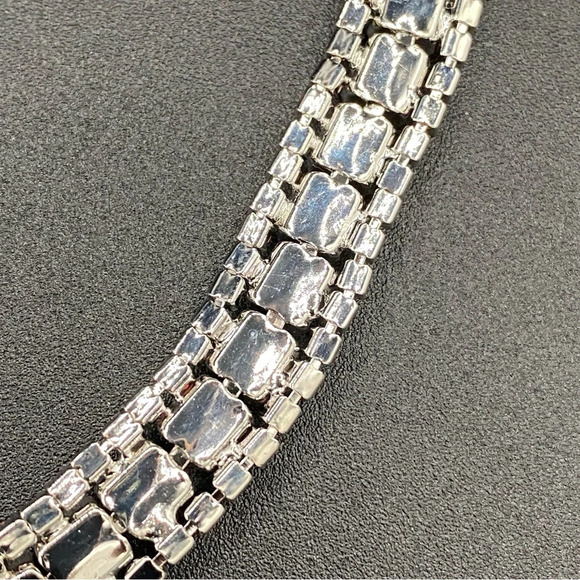 Gorgeous Multicolored Rainbow Pink Sparkly Rhinestone Choker - Picture 5 of 11